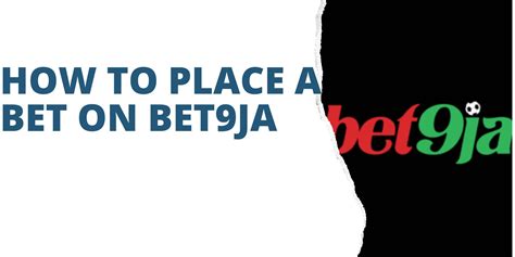 how to place bet on bet9ja online